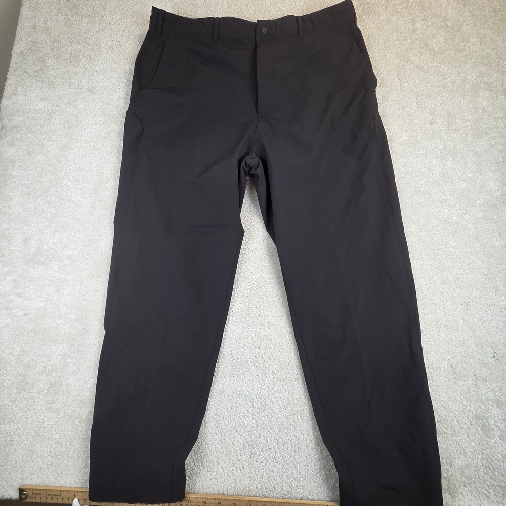 RLX Ralph Lauren Mens Black Performance Golf Pants Size 37x27